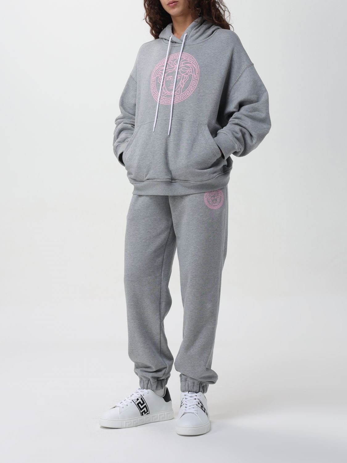 Versace Sweatshirt Woman Grey