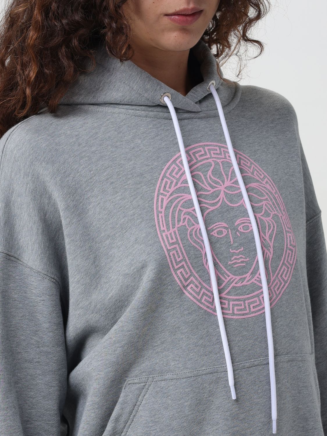 Versace Sweatshirt Woman Grey