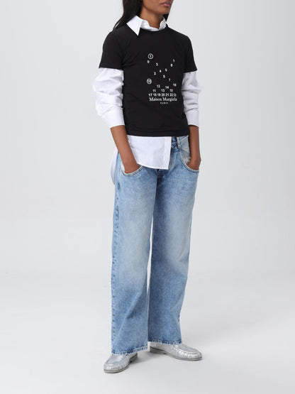 Maison Margiela Jeans Woman Blue