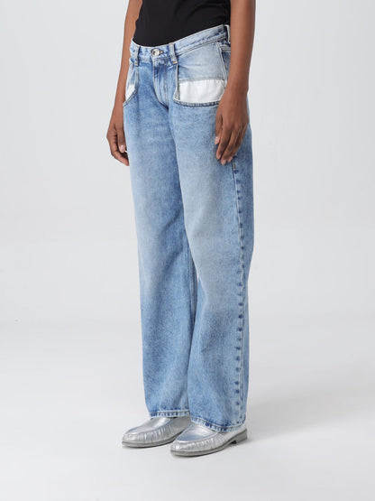 Maison Margiela Jeans Woman Blue