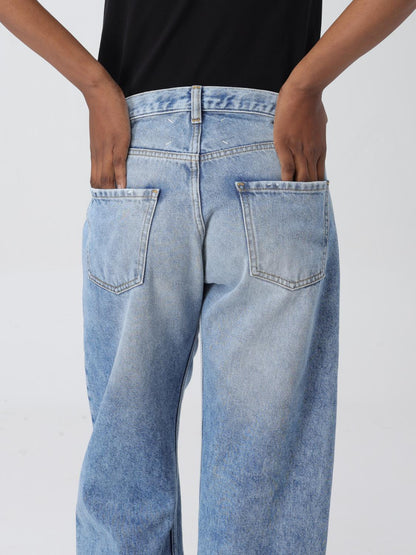 Maison Margiela Jeans Woman Blue