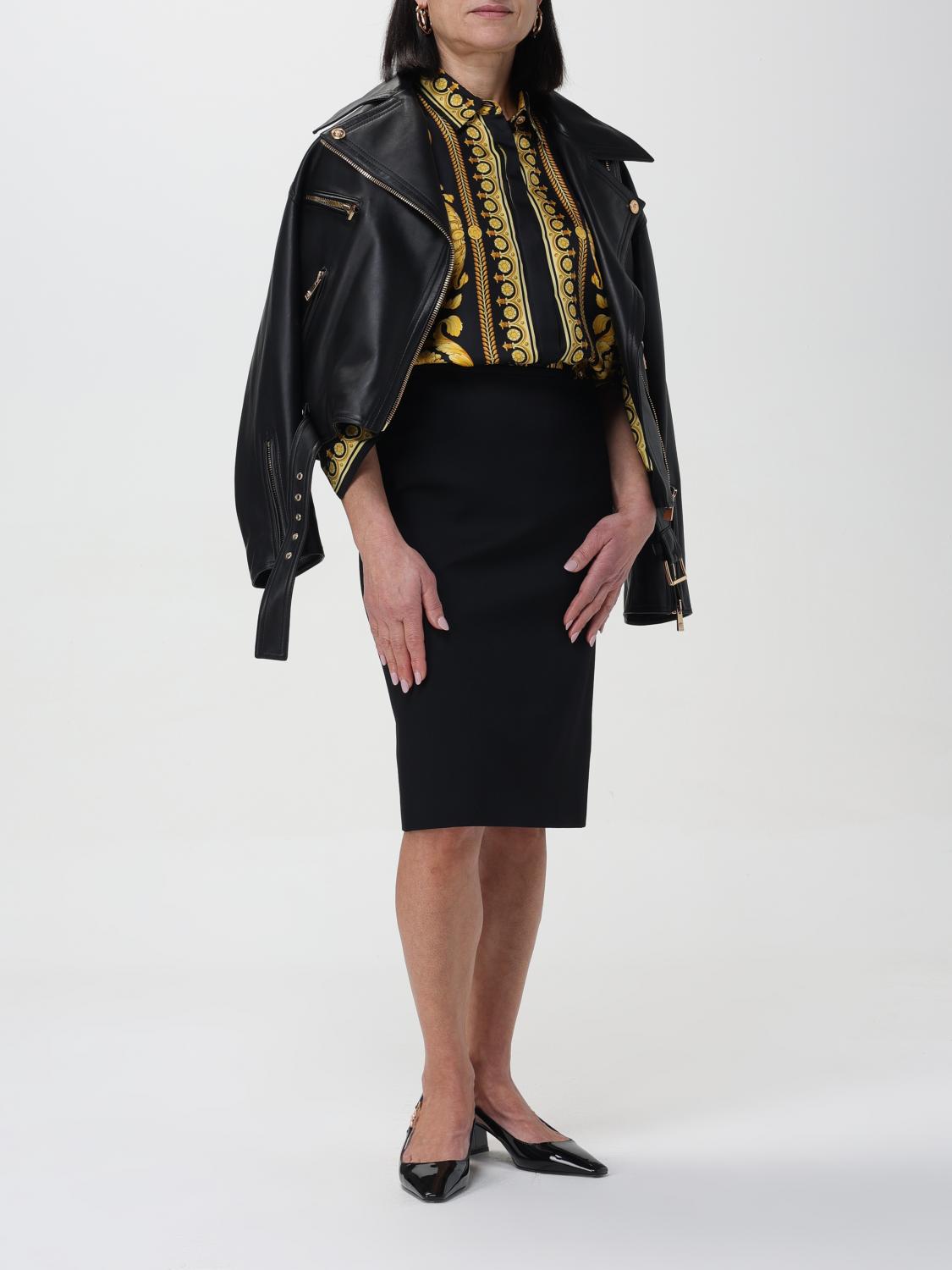 Versace Skirt Woman Black