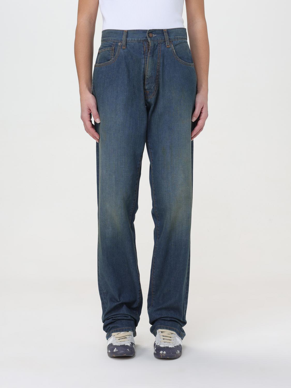 Maison Margiela Jeans Woman Blue