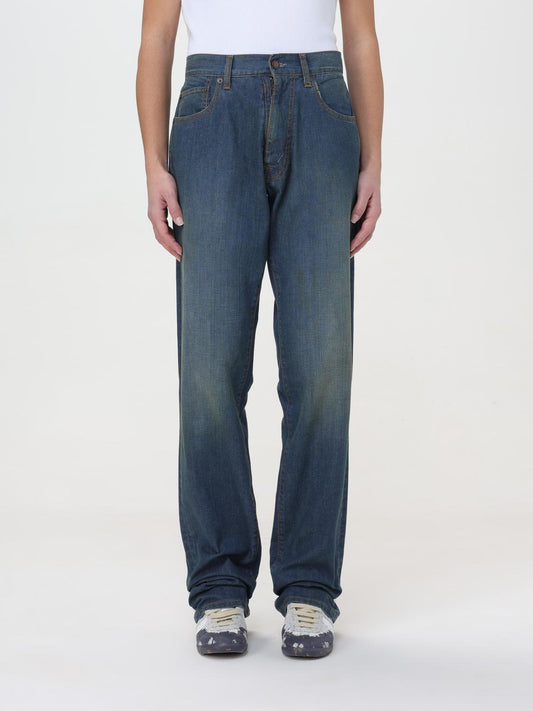 Maison Margiela Jeans Woman Blue