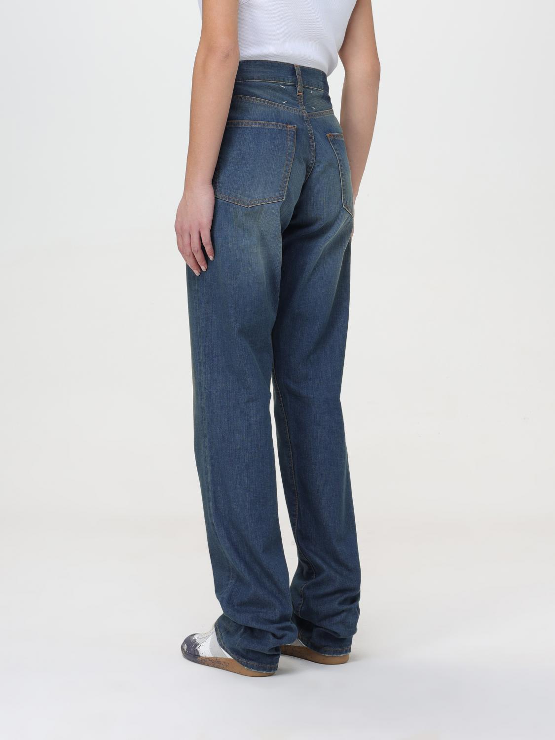 Maison Margiela Jeans Woman Blue