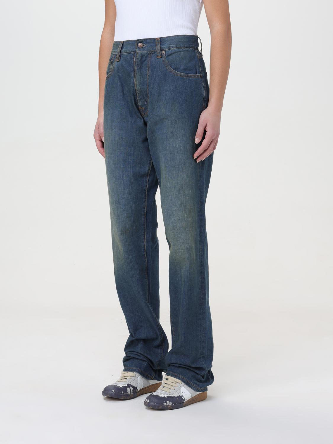 Maison Margiela Jeans Woman Blue