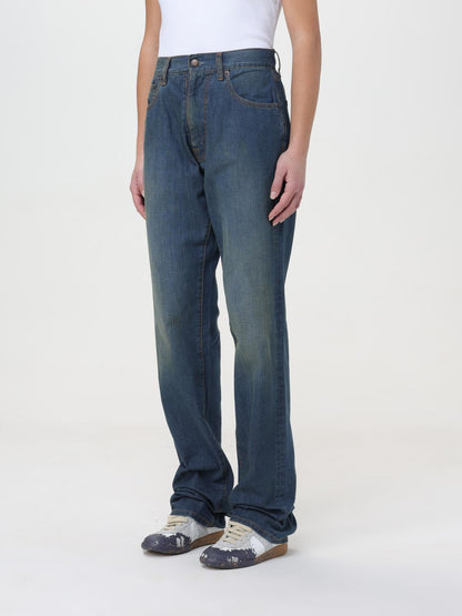 Maison Margiela Jeans Woman Blue