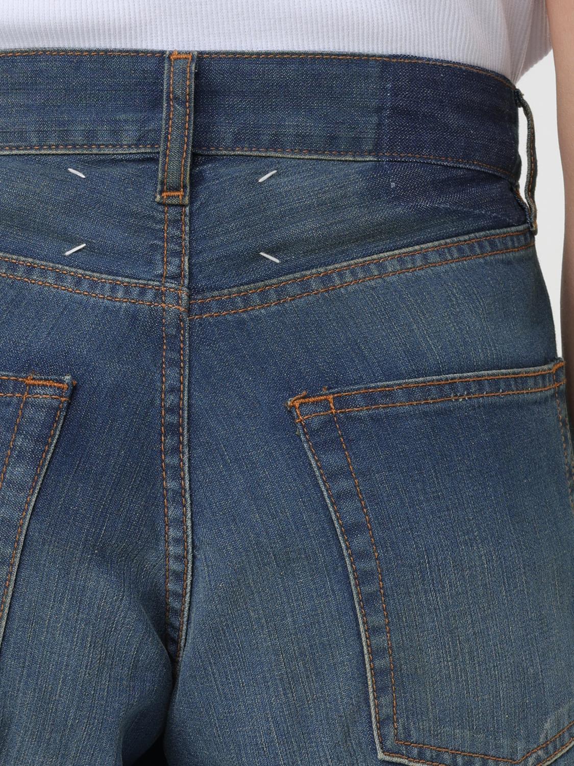 Maison Margiela Jeans Woman Blue