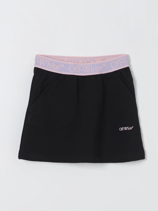 Off White Kids Skirt Kids Black