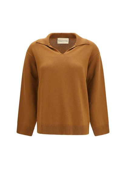 VALENTINO Cashmere V-neck Sweater