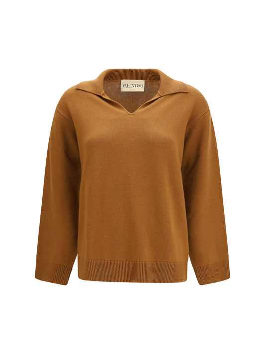 VALENTINO Cashmere V-neck Sweater