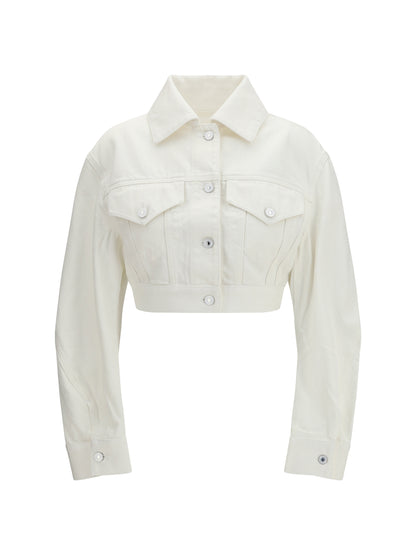 GIVENCHY Cocoon reversed-effect raw denim Jacket