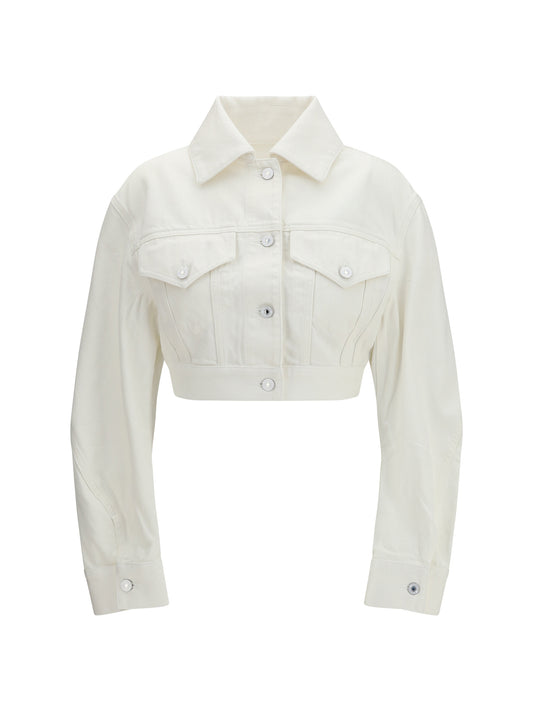 GIVENCHY Cocoon reversed-effect raw denim Jacket