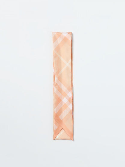Burberry Neck Scarf Woman Pink