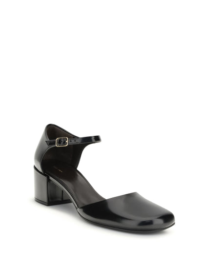 THE ROW Penelope Ankle Strap Pumps
