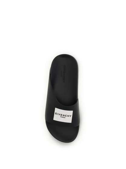 GIVENCHY Rubber logo Slippers