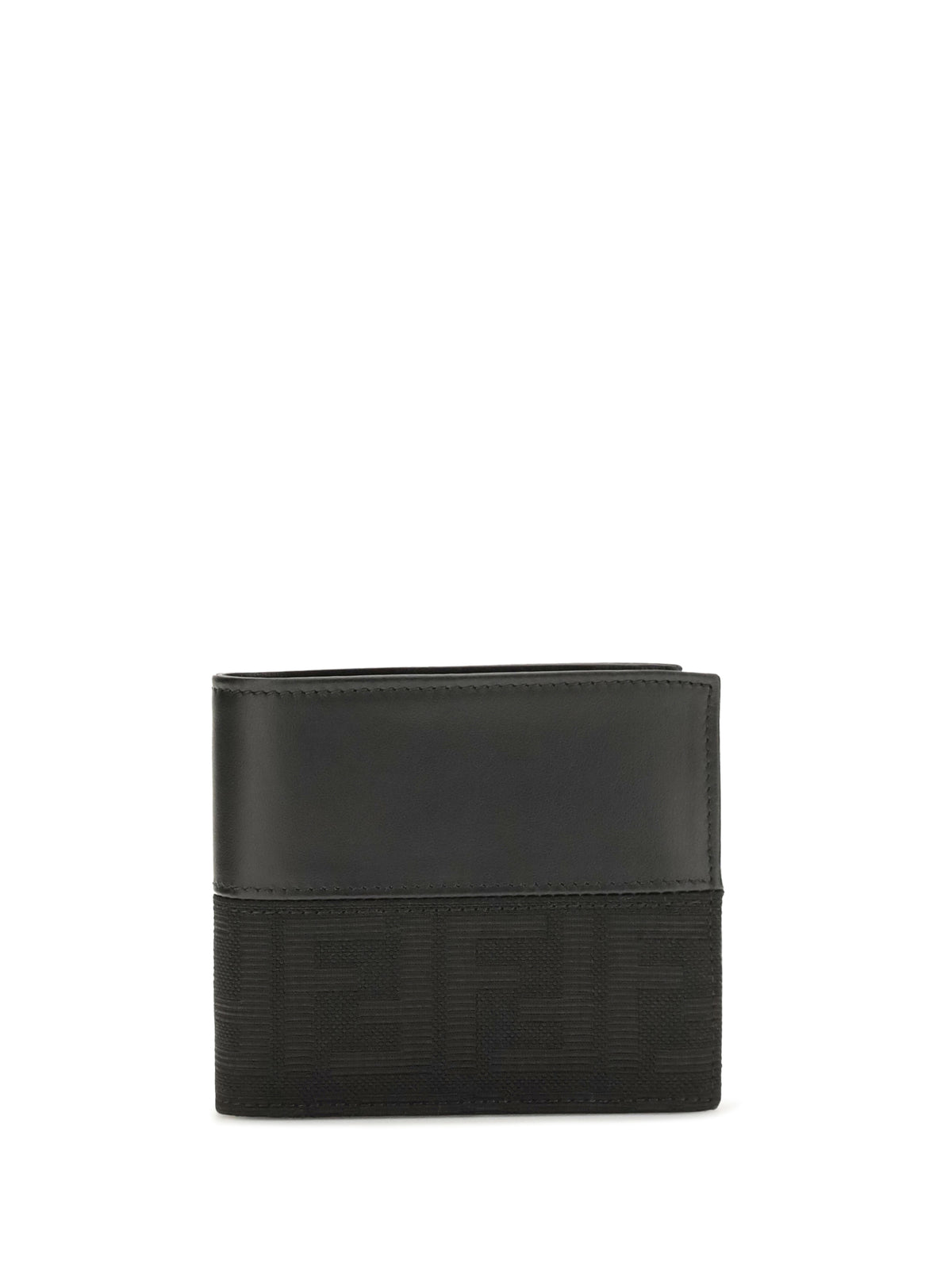 Fendi FF jacquard bifold Wallet - Black