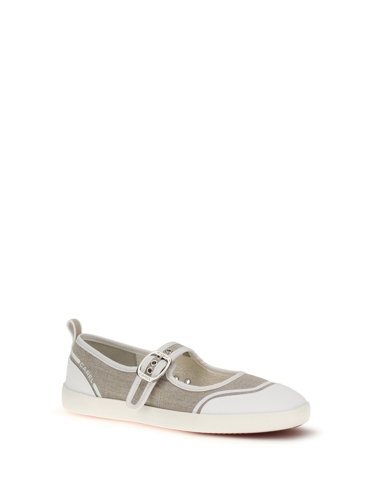 Carel Paris Canvas Sport Ballerinas - Beige
