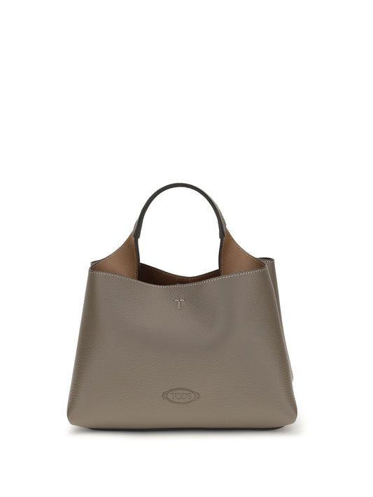 Tod'S Micro leather Handbag - B208(Argilla Sc)+S600(Marrone Ch)