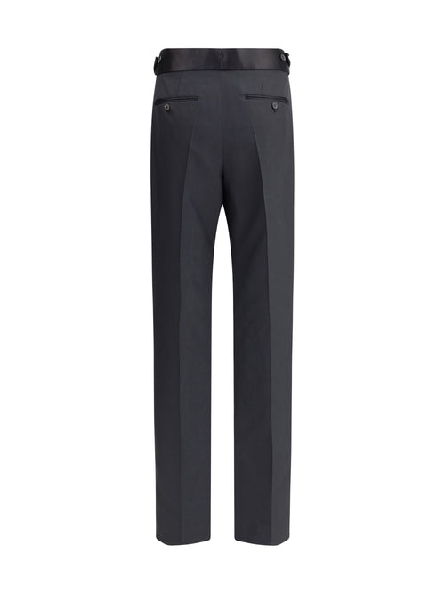 Tom Ford Woll and silk Pants - Black