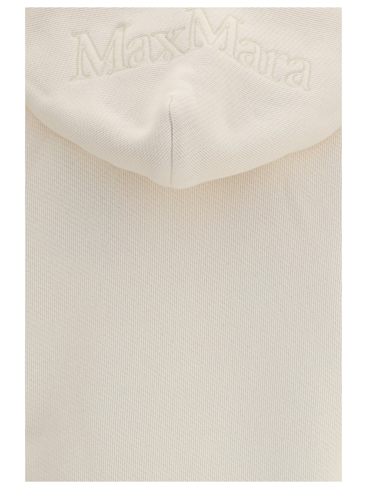 Max Mara Pure Hooded Sweatshirt - Ivory