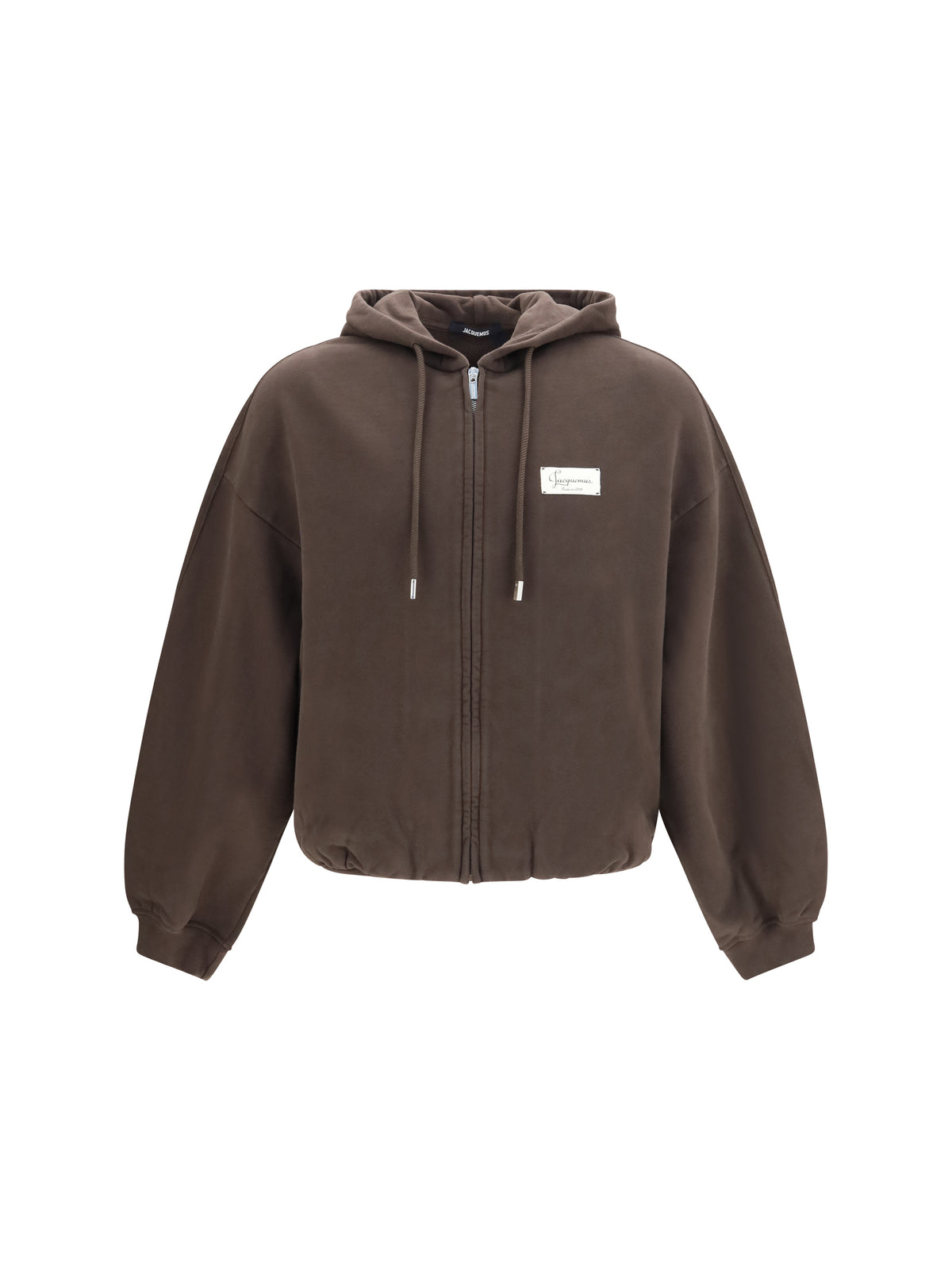 Jacquemus Le Montaigne Hooded Sweatshirt - Dark Brown 1
