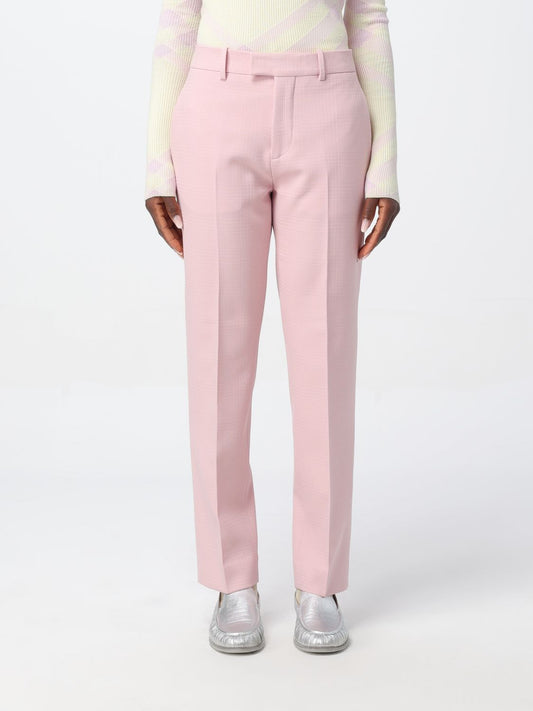 Burberry Pants Woman Pink