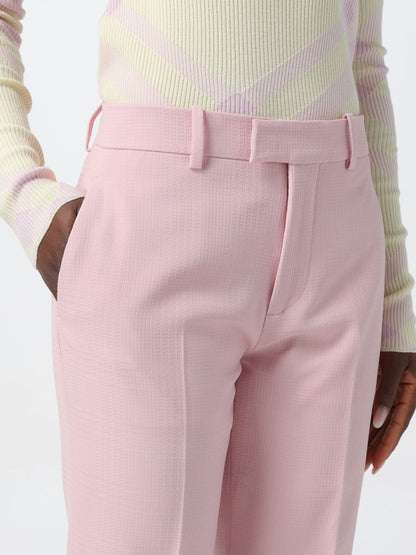 Burberry Pants Woman Pink