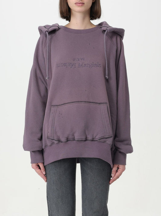 Maison Margiela Sweatshirt Woman Violet