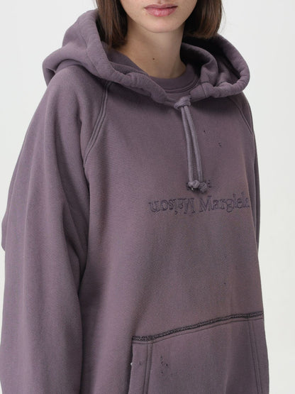 Maison Margiela Sweatshirt Woman Violet