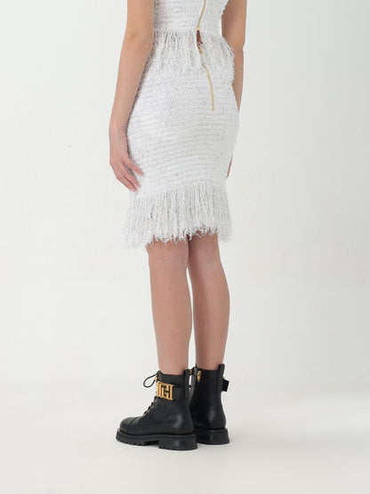 Balmain Skirt Woman White