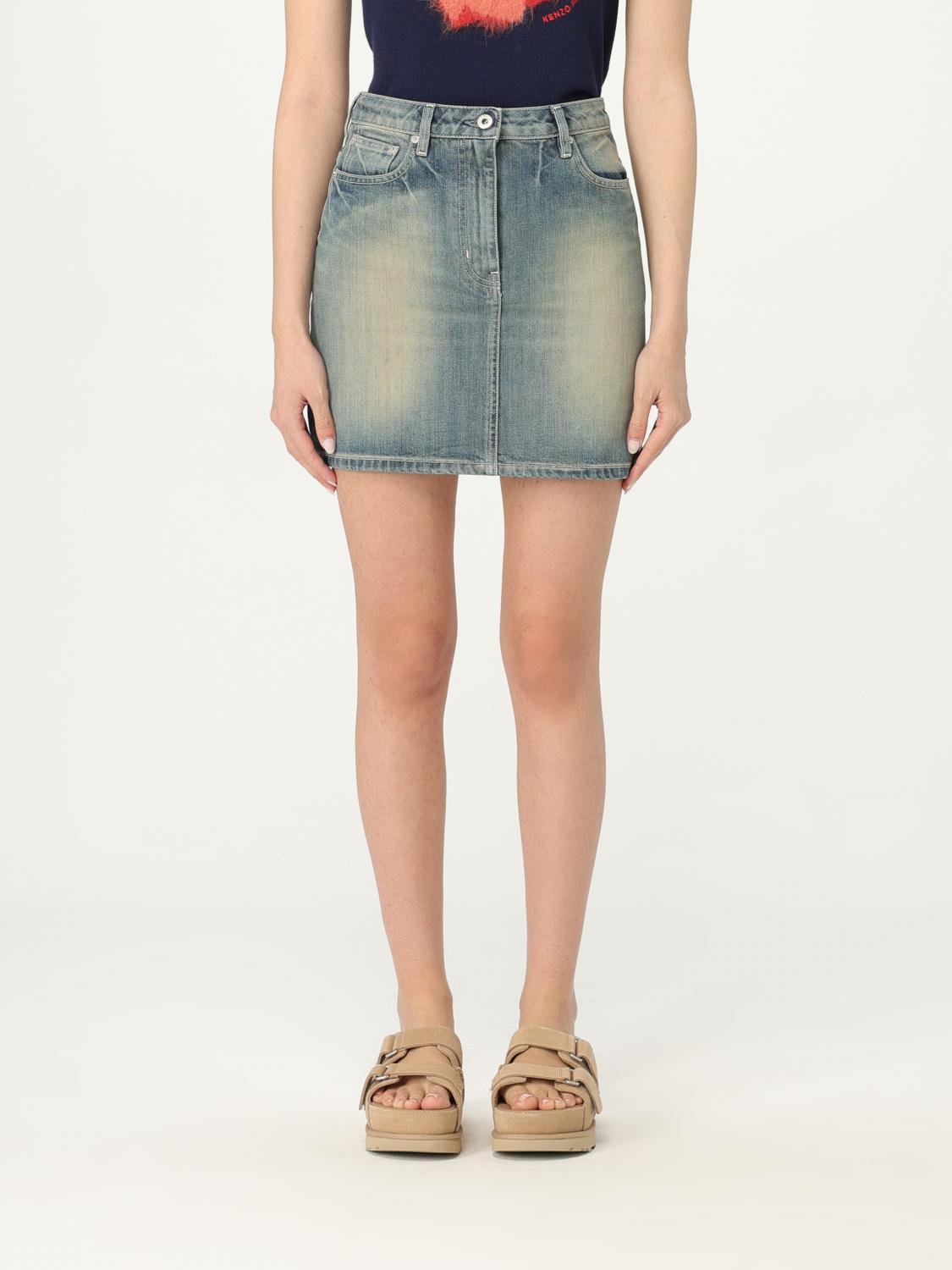 Kenzo Skirt Woman Grey