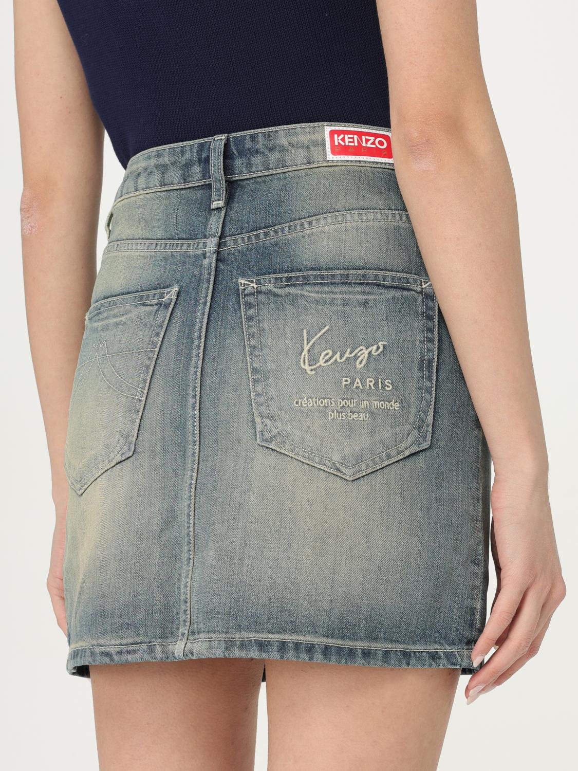 Kenzo Skirt Woman Grey