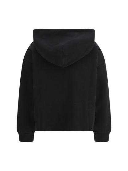 MM6 Maison Margiela Cotton Hoodie - Black