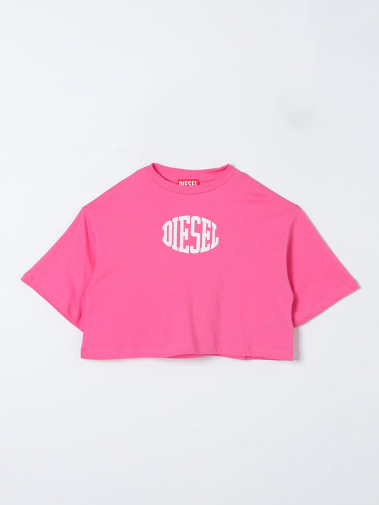 Diesel T Shirt Kids Pink