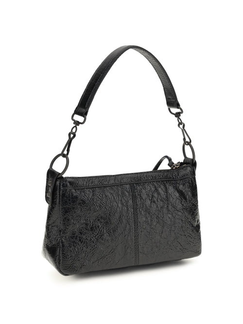 Balenciaga Le City Moto mini Handbag - Black