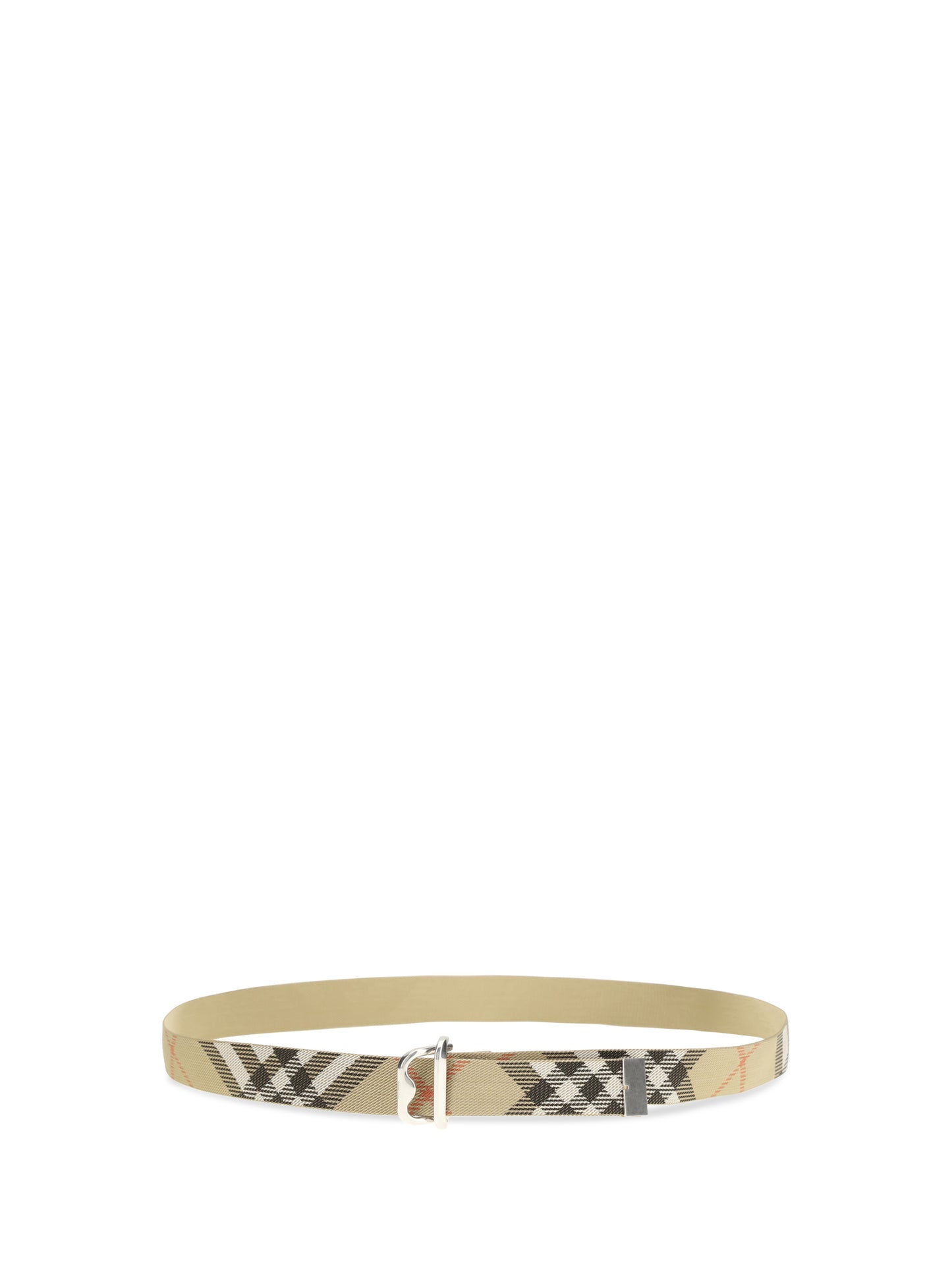 BURBERRY Check ribbon Belt