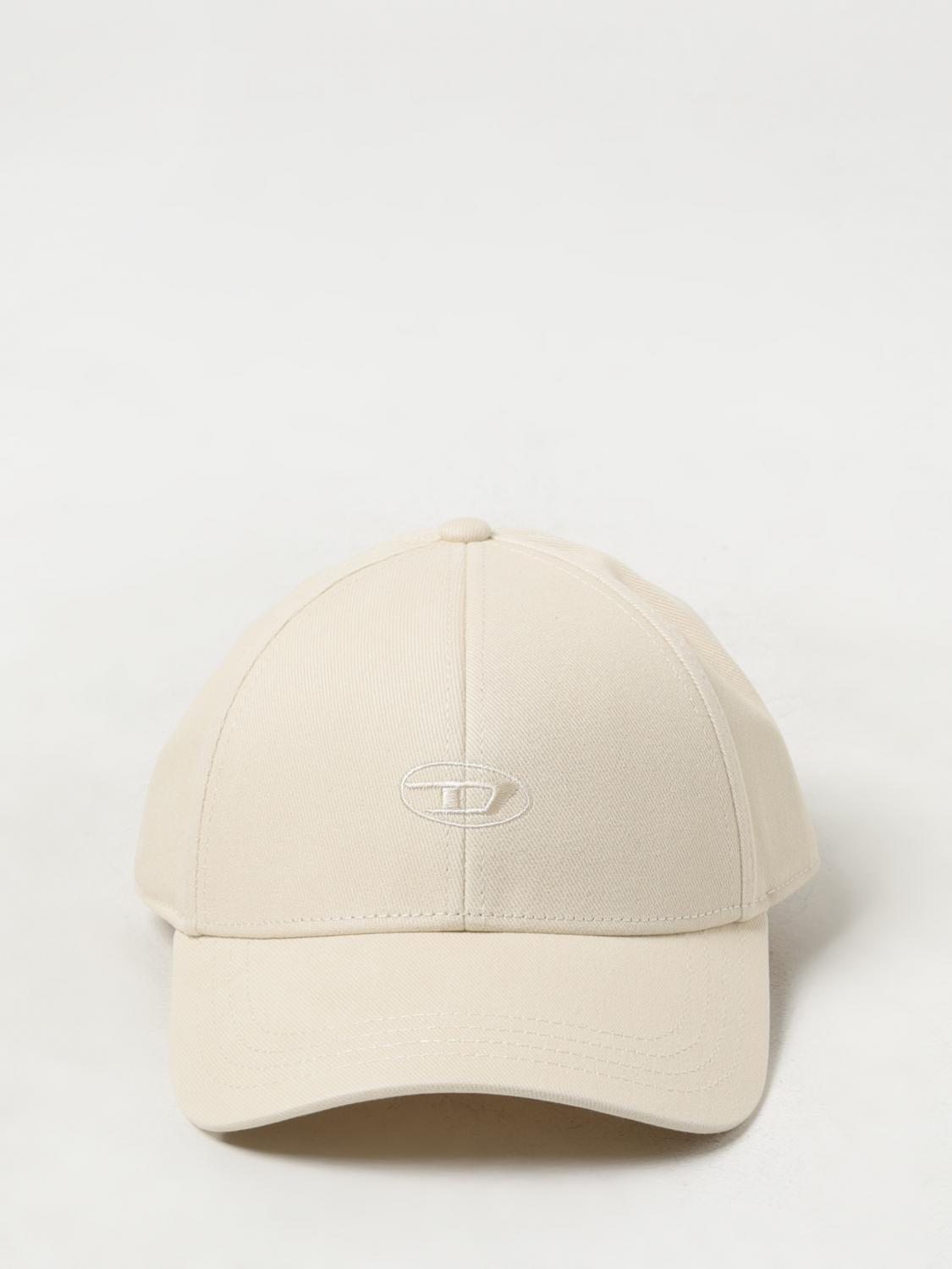 Diesel Hat Men White