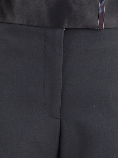 Tom Ford Woll and silk Pants - Black