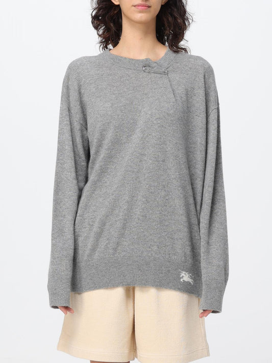 Burberry Sweater Woman Grey