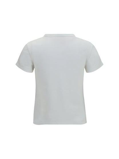 KENZO Kenzo Tulip embroidered cotton T-shirt