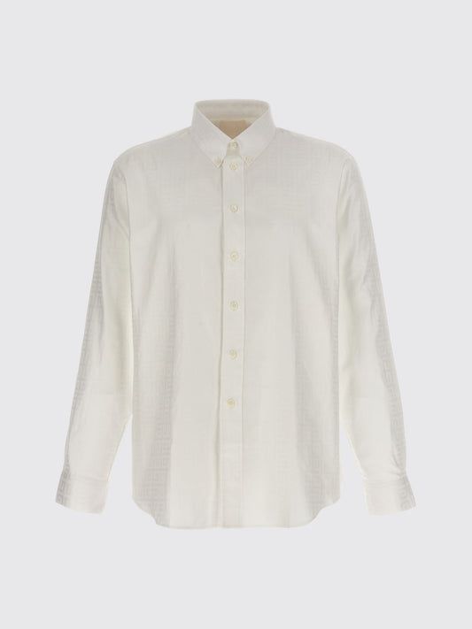 Givenchy Shirt Men Yellow Cream