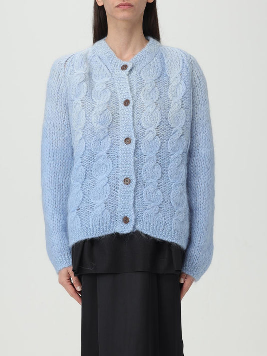 Maison Margiela Cardigan Woman Blue