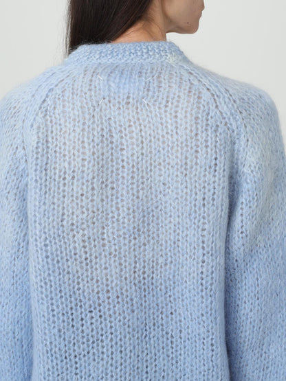Maison Margiela Cardigan Woman Blue
