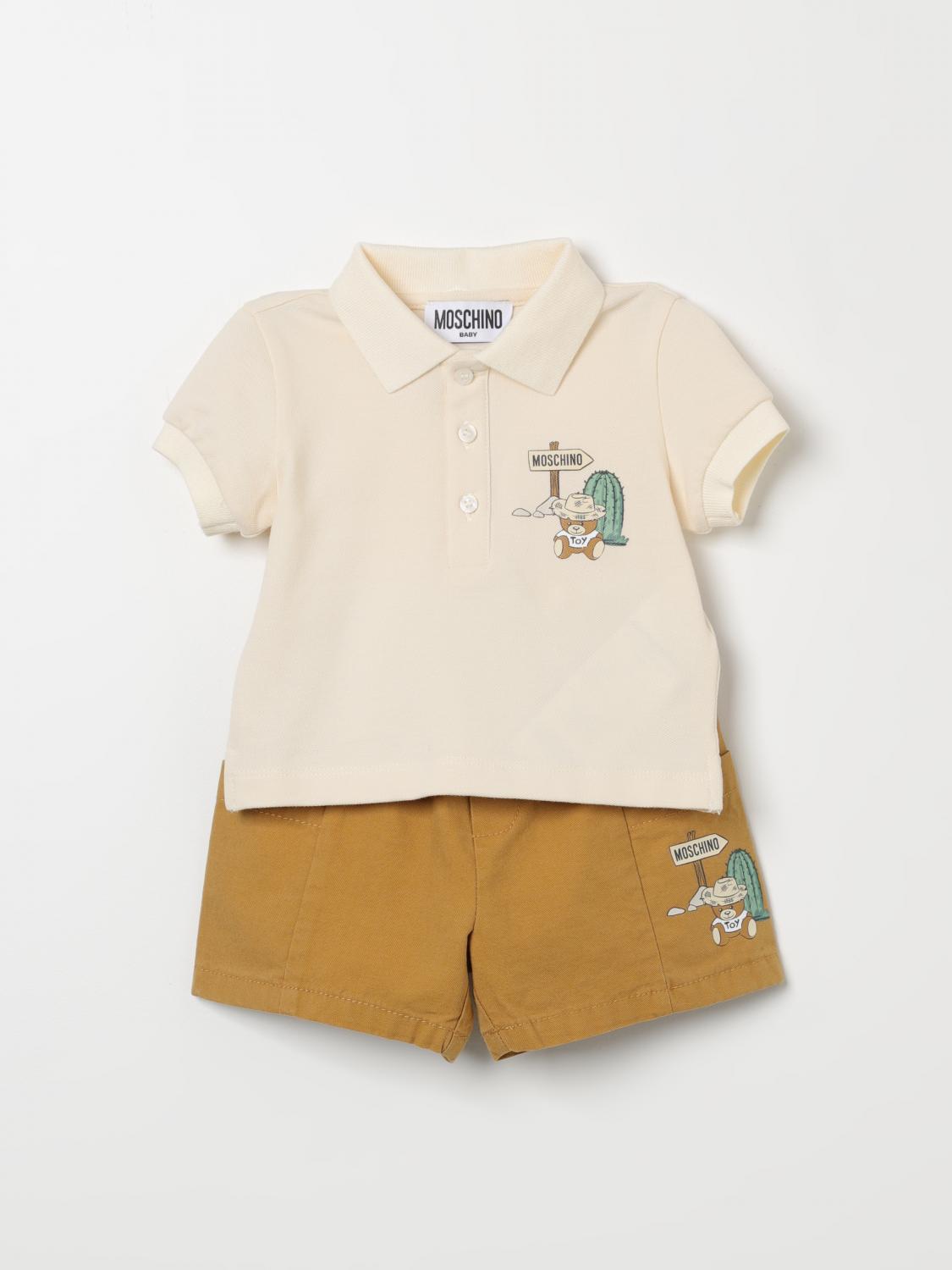 Moschino Pants Kids Brown