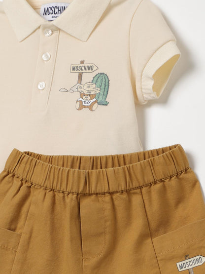 Moschino Pants Kids Brown