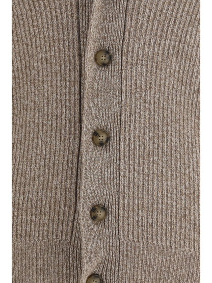 Brooksfield Virgin wool shawl collar Cardigan - Segale