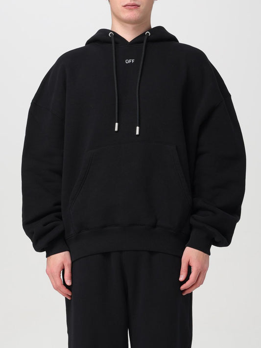 Off White Sweatshirt Men Black