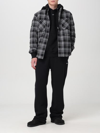 Off White Sweatshirt Men Black