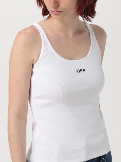 Off White T Shirt Woman Black
